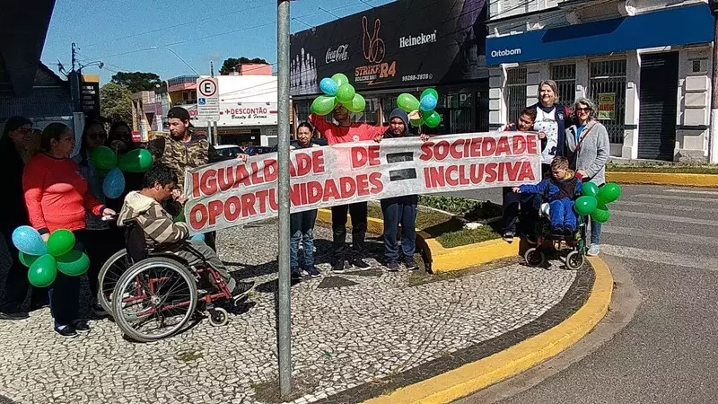 Assistência Social de Rio Negro realiza ações em prol da luta pelos direitos das pessoas com deficiência